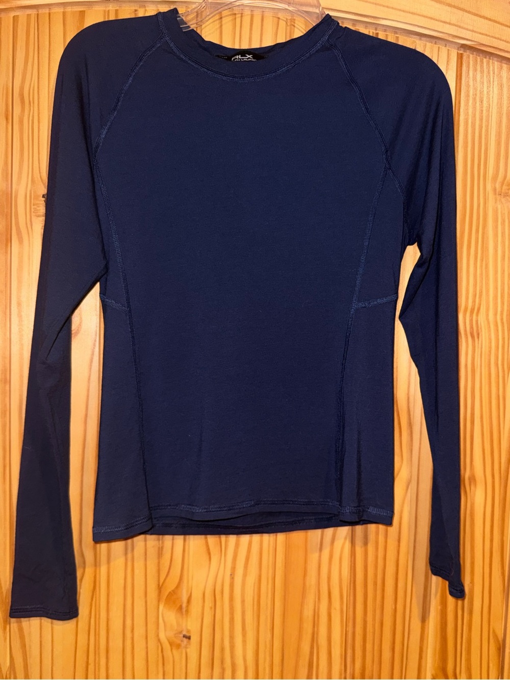 Ralph Lauren Navy Performance Jersey Long Sleeve Tee RLX